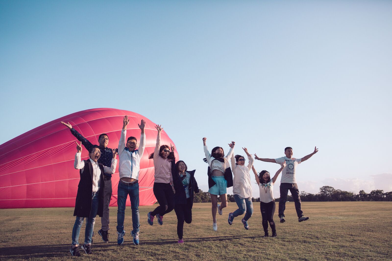 Gold Coast Hot Air Balloon Flight with Winery Breakfast