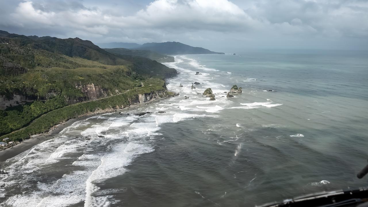 West Coast Heritage Scenic Helicopter Flight - 26 Minutes