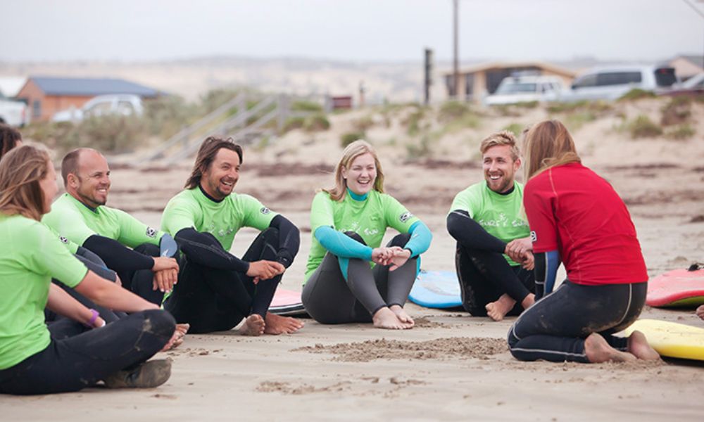 Surfing Lesson at Middleton Beach - 2 Hours