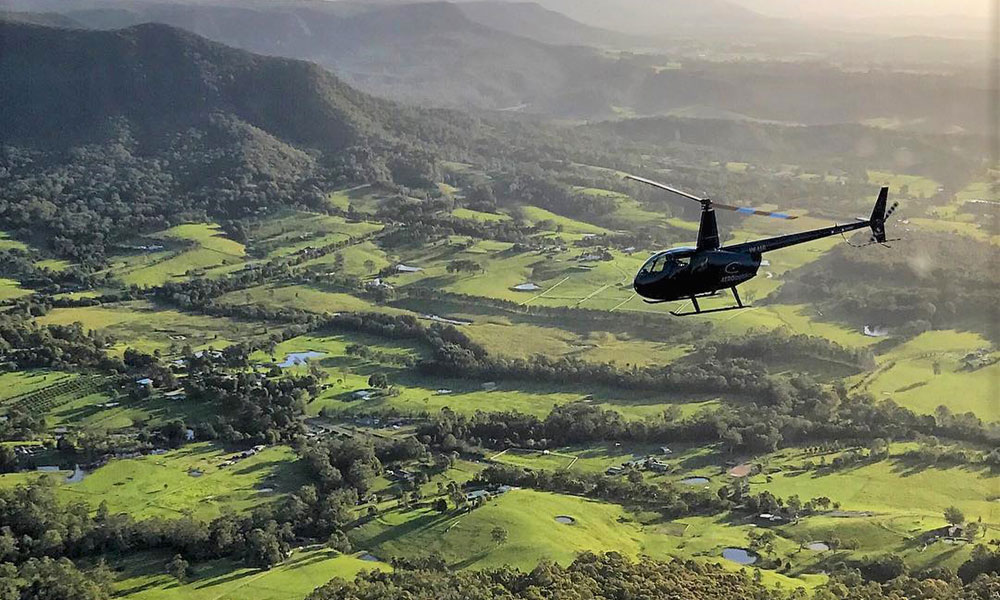 Hunter Valley Scenic Helicopter Flight with Lunch - For Two