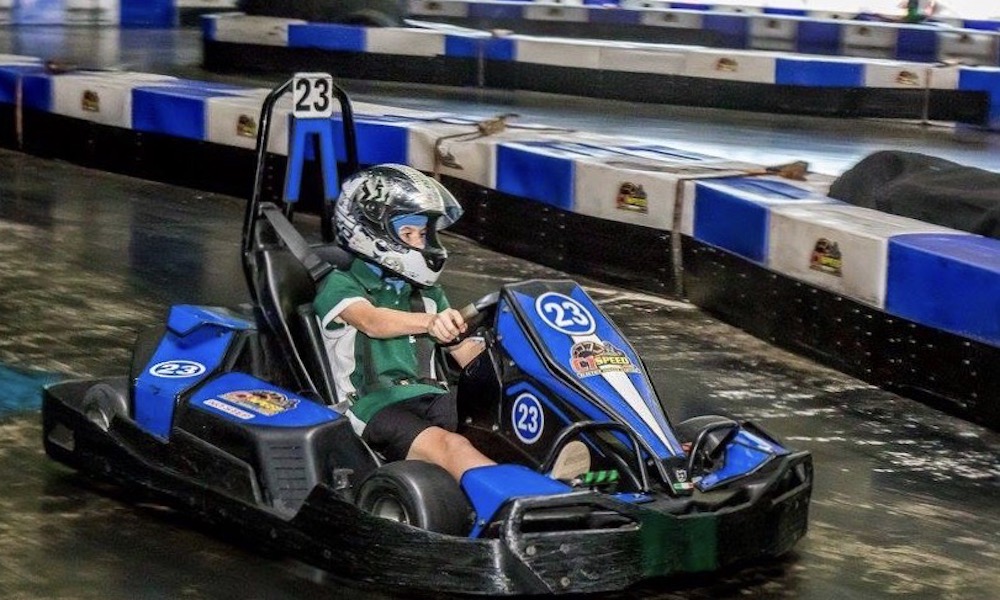 Junior Indoor Go Kart Racing - South Coast - 16 Laps