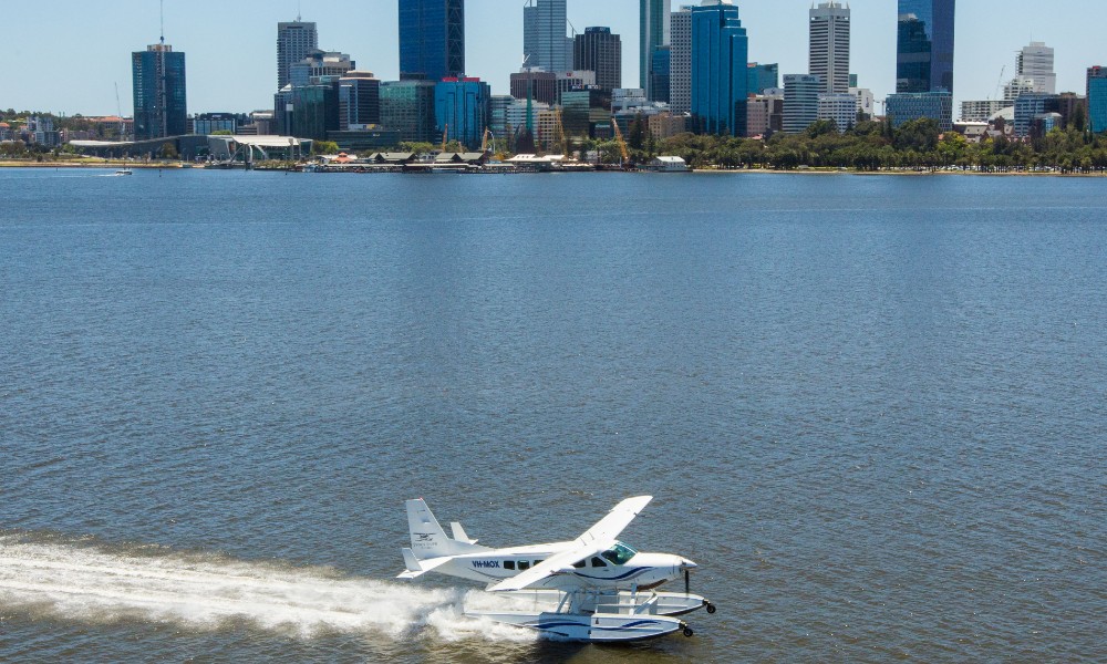 Perth City Seaplane Flight with Picnic