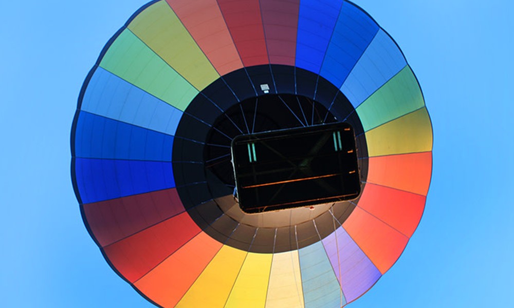 Hot Air Ballooning Over Waikato with Sparkling Wine