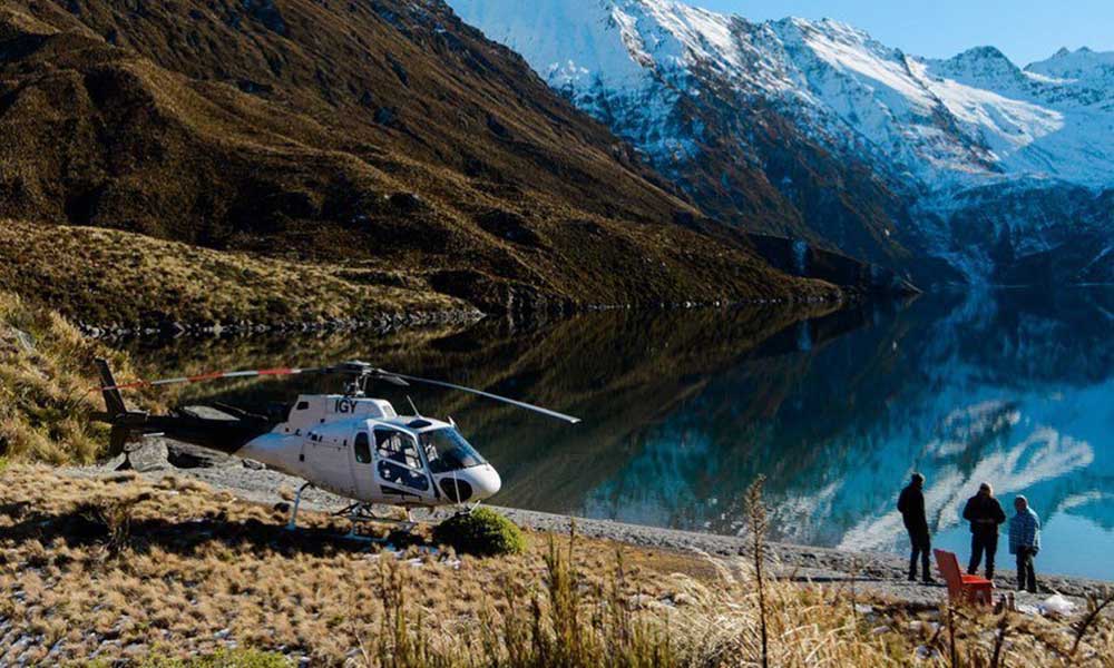 Earnslaw Burn Heli Hike From Glenorchy