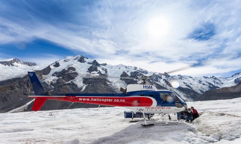 Tasman Glacier Heli Hike from Mount Cook