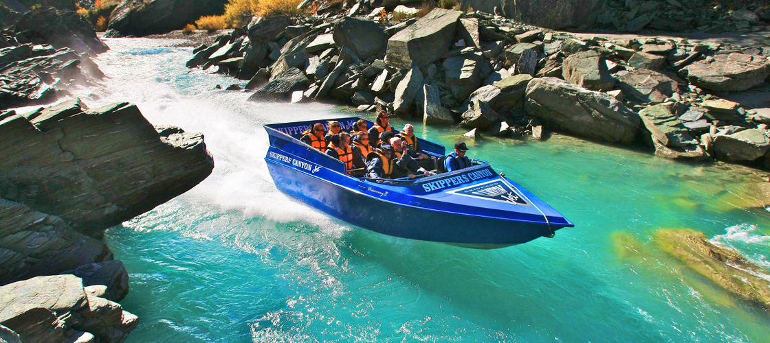 Skippers Canyon Tour with Jet Boat Ride