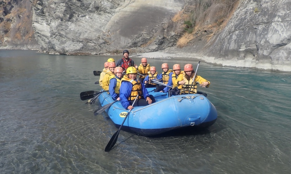 Skippers Canyon Gentle White Water Rafting