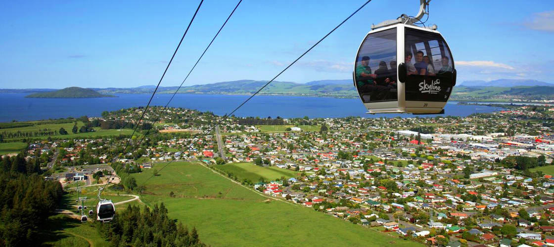 Skyline Gondola Te Puia and Polynesian Spa Pass