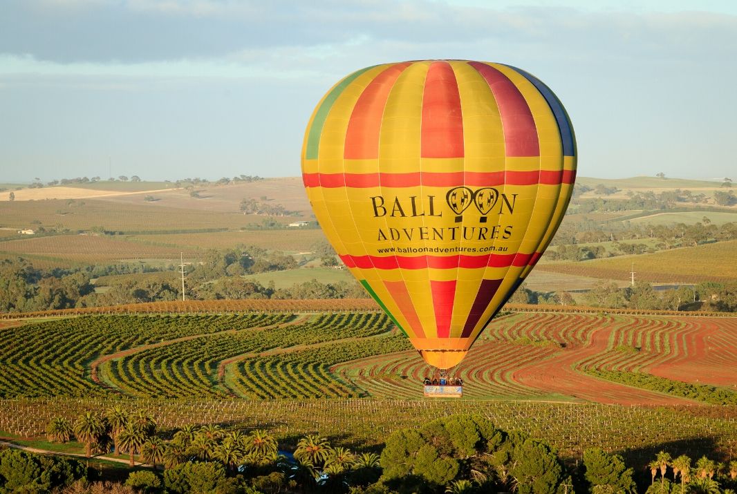 The Top 10 Things to do in the Barossa Valley, SA - Hot Air Ballooning