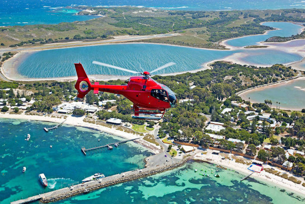 Top 10 Things to do in Rottnest Island - Scenic Helicopter Flights