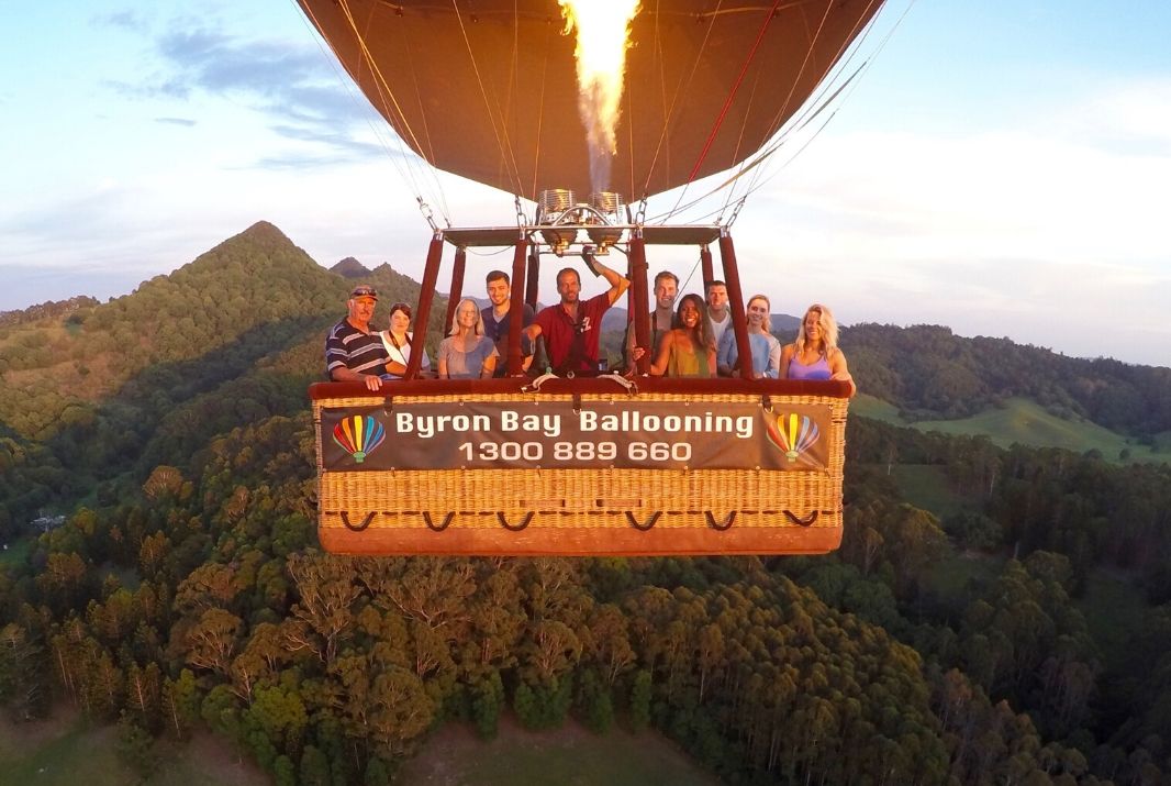 Top 10 Things to do in Byron Bay - Hot Air Balloon Rides